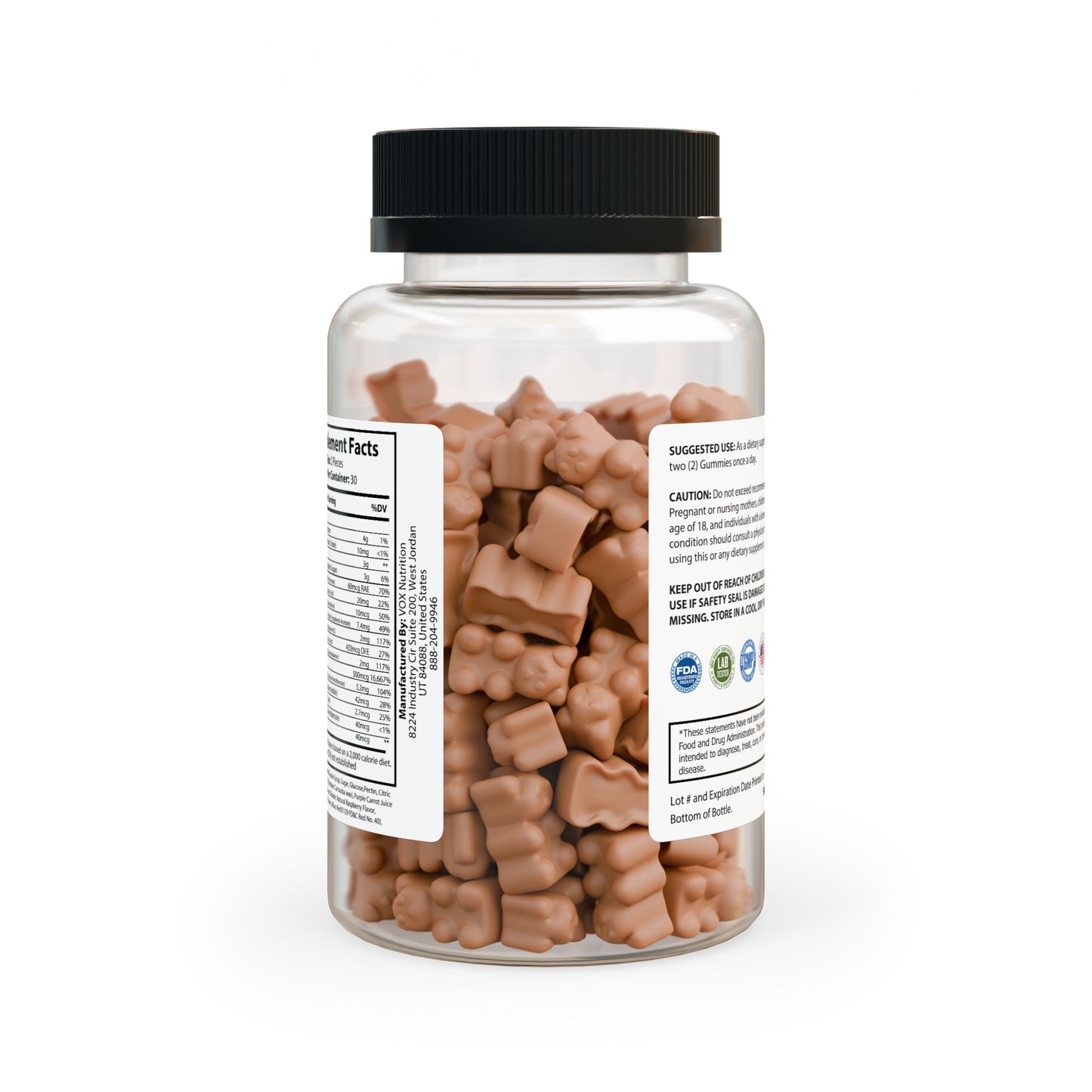 Customize Hair Vitamin Gummies