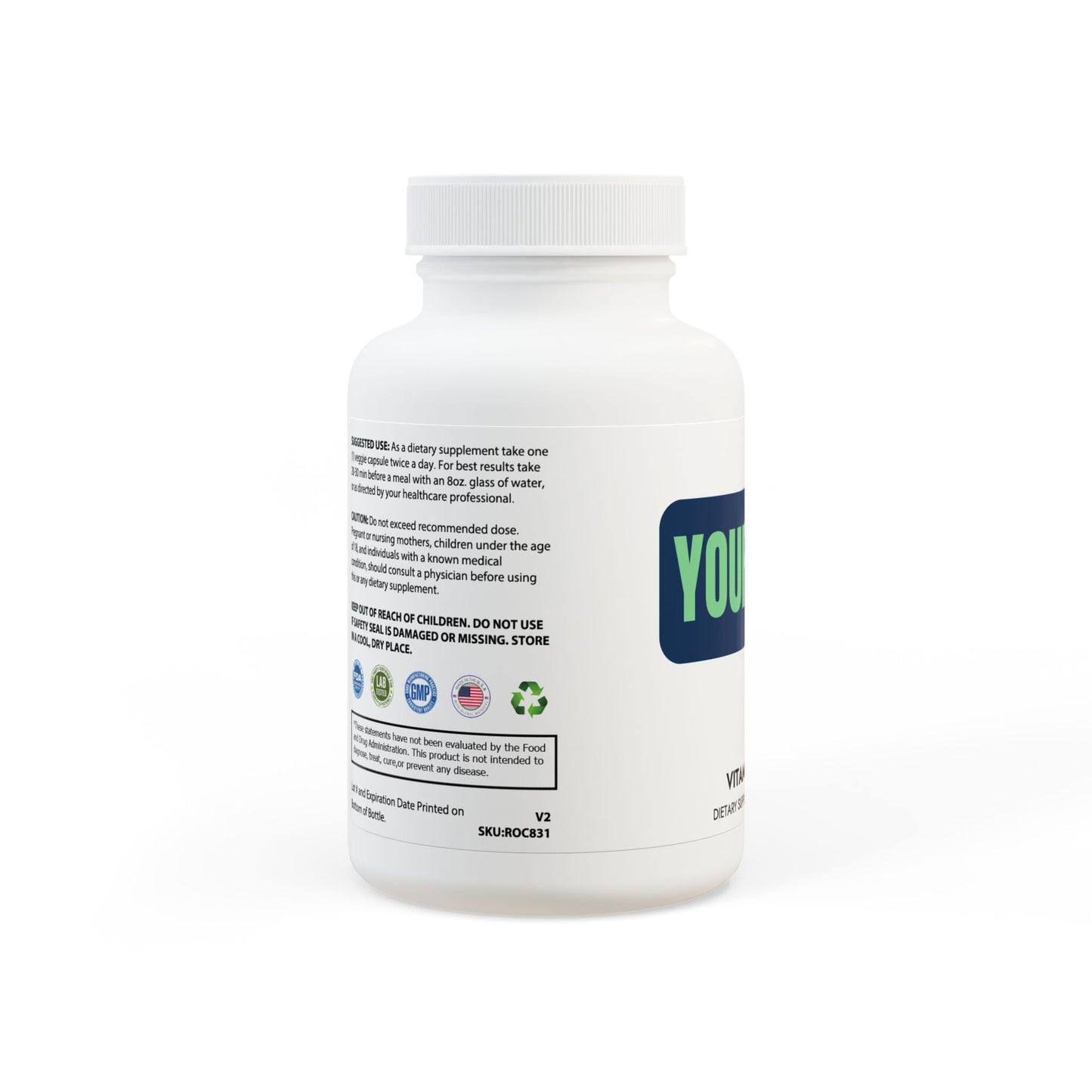 Customize Vitamin K2 + D3 Supplement (60 Capsules)