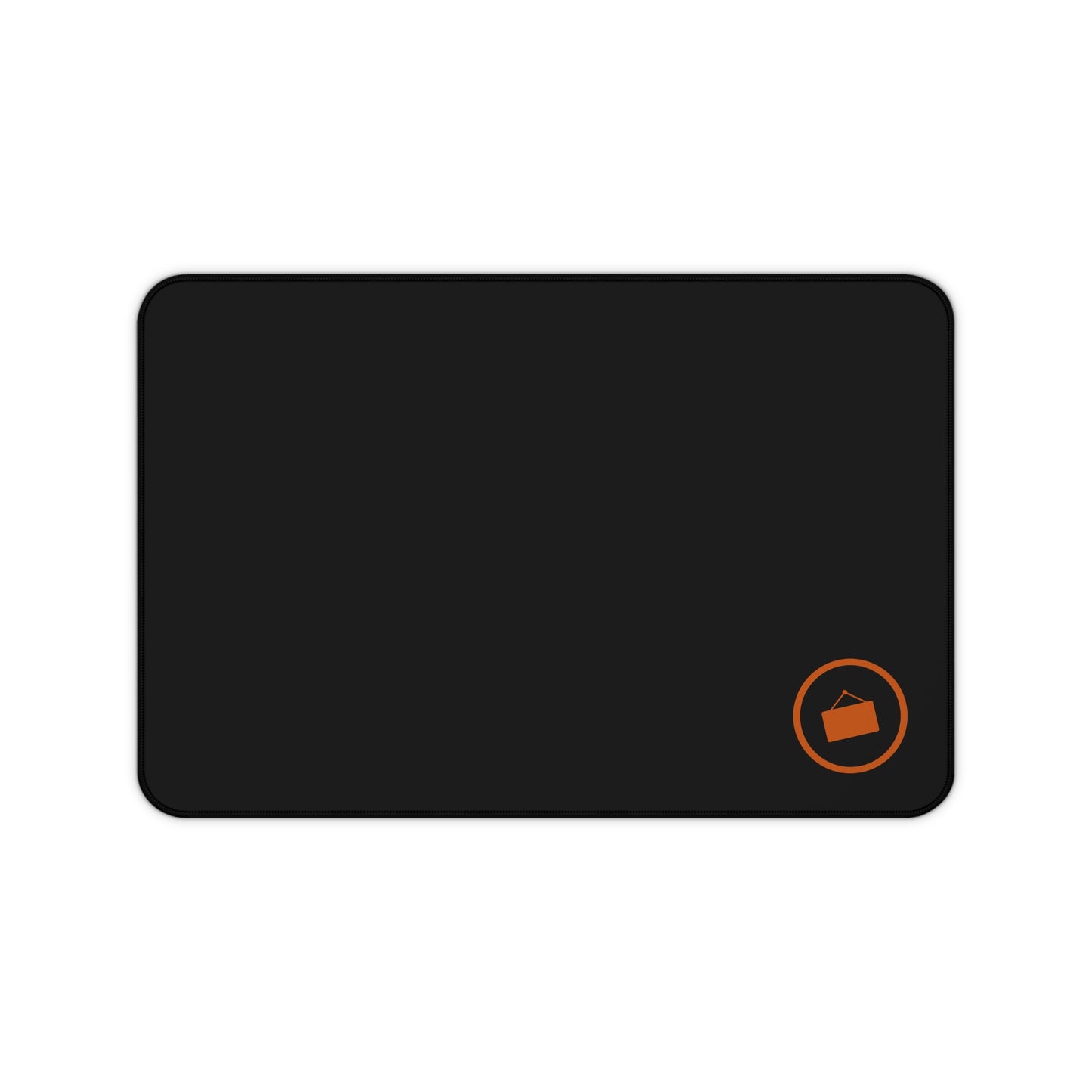 Customize Sleek Black Desk Mat | Professional Gaming & Office Mat | Ergonomic Workspace Essential
