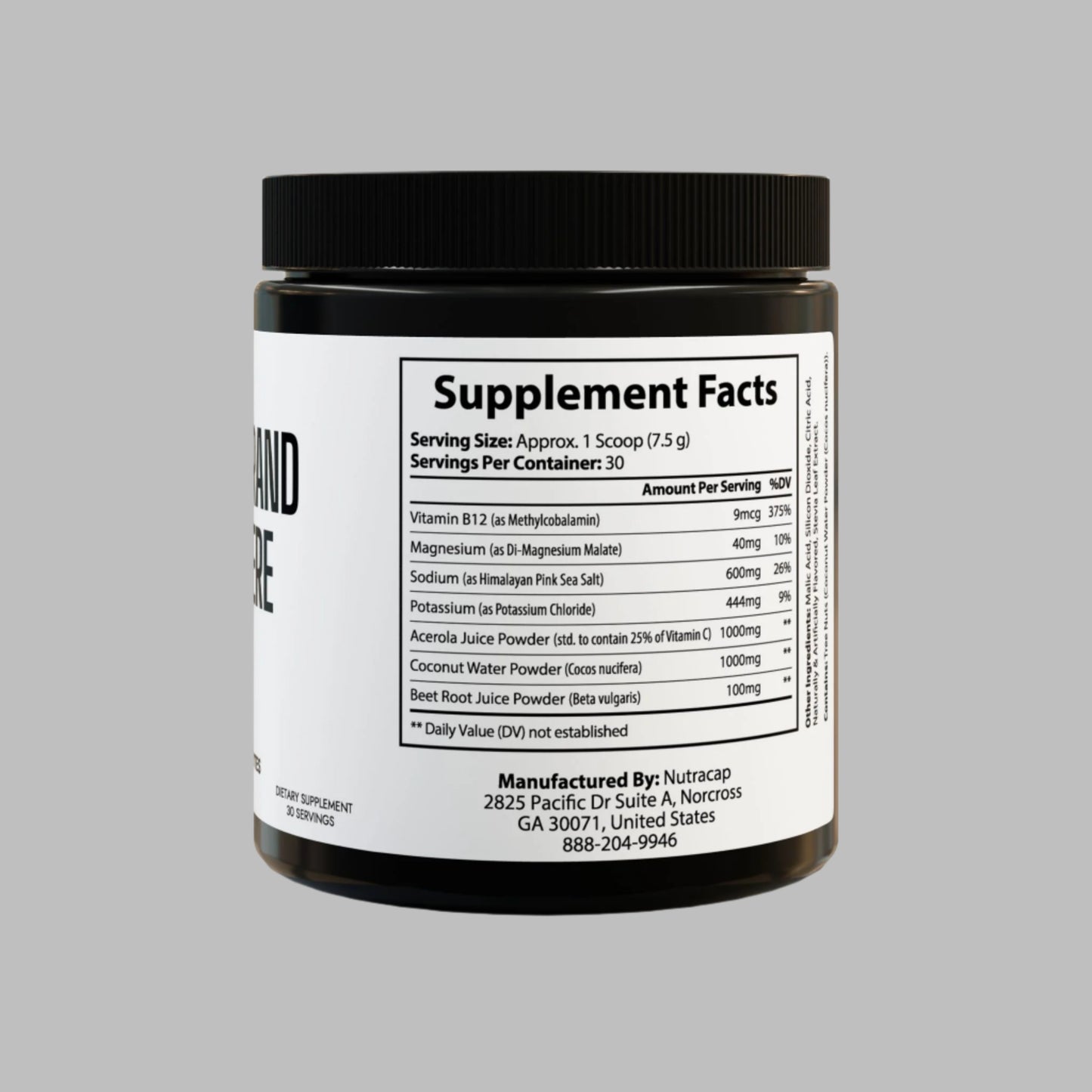 Customize ION + Select Electrolyte Supplement (225g, 7.9oz)