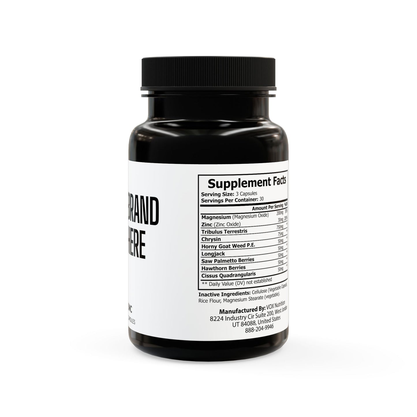 Customize Magnesium Zinc Supplement (90 Capsules)