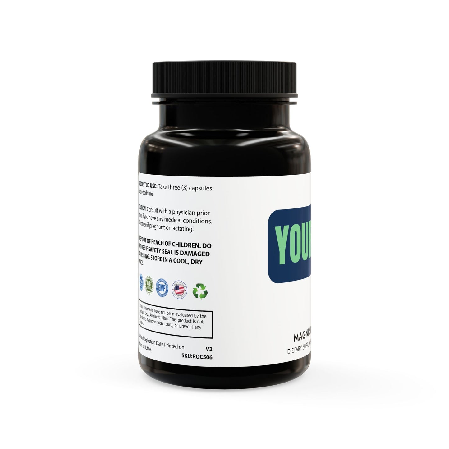 Customize Magnesium Zinc Supplement (90 Capsules)