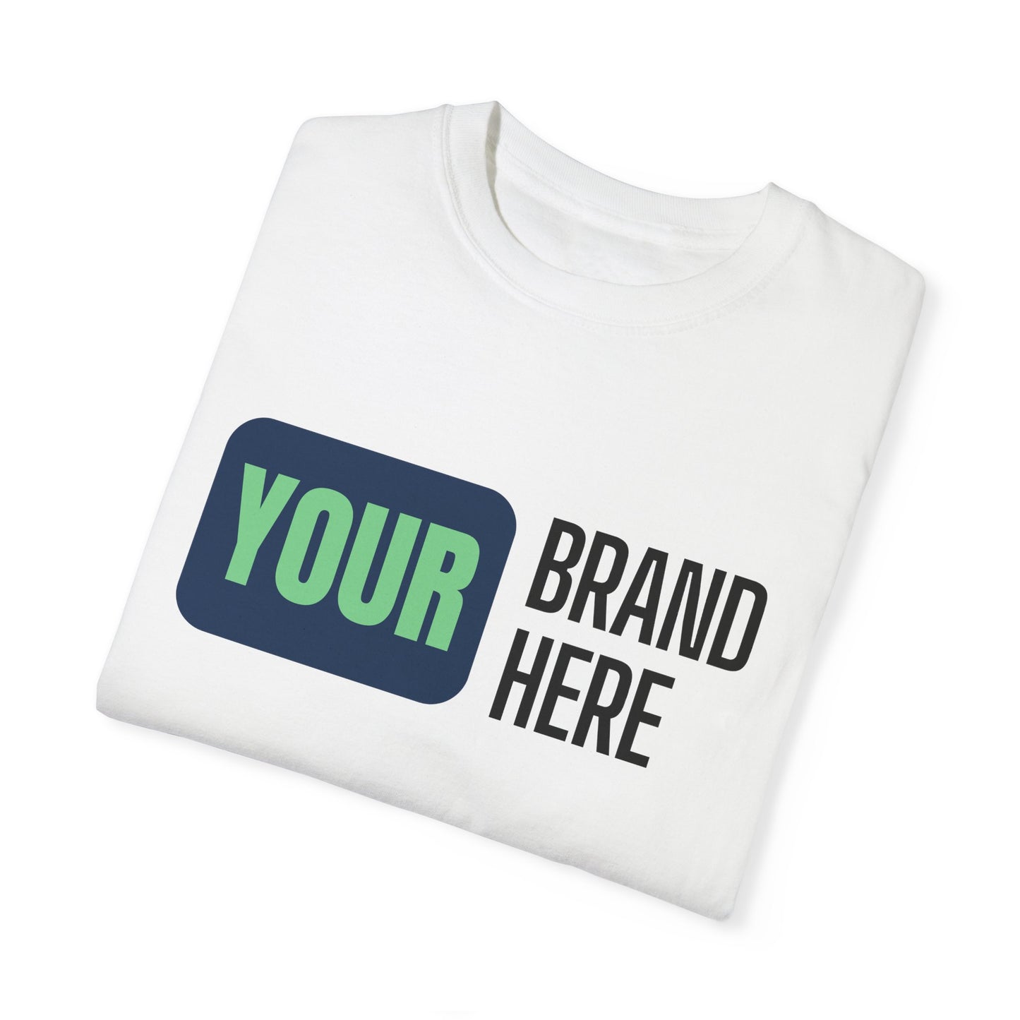 Customize Unisex Garment-Dyed T-Shirt for Brand Promotion