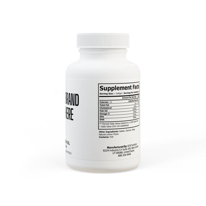 Customize Omega 3 Fish Oil Supplement (60 Softgels)