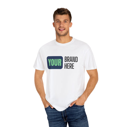 Customize Unisex Garment-Dyed T-Shirt for Brand Promotion