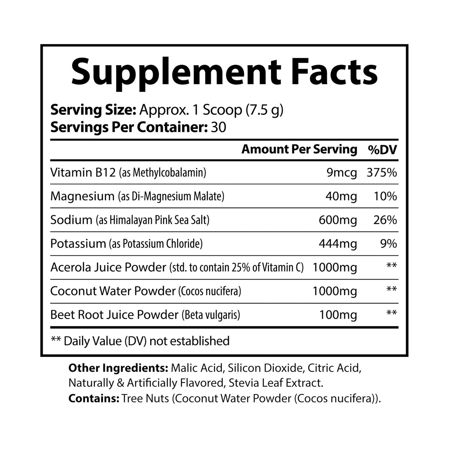 GENO JUICE ELECTROLYTE FORMULA