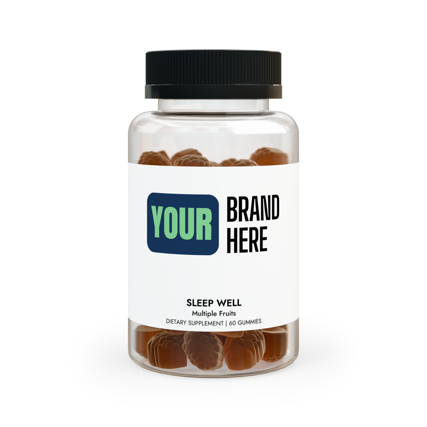 Customize Sleep Well Gummies (60 Gummies)