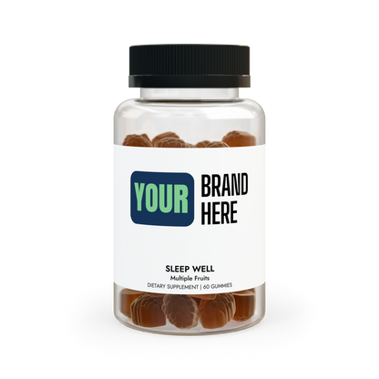 Customize Sleep Well Gummies (60 Gummies)