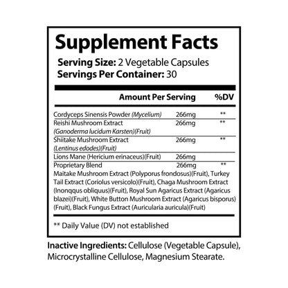 Customize Lion's Mane Mushroom Supplement